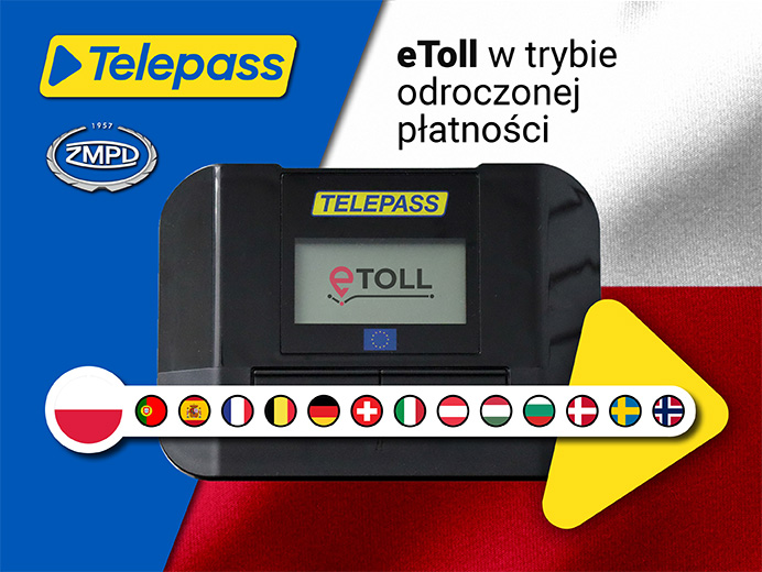 Telepass: eTOLL w trybie odroczonej płatności
